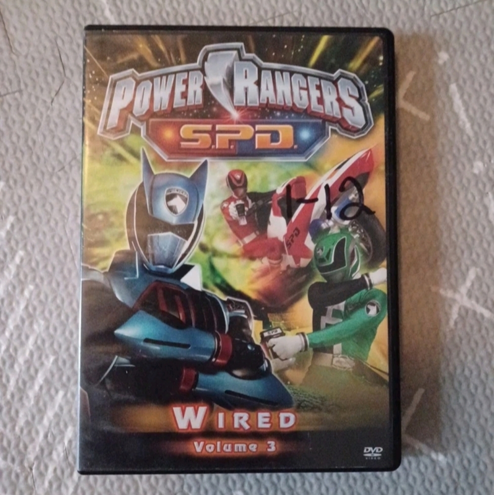 Power Rangers SPD Wired Volume 3 DVD - Red, Green, Blue